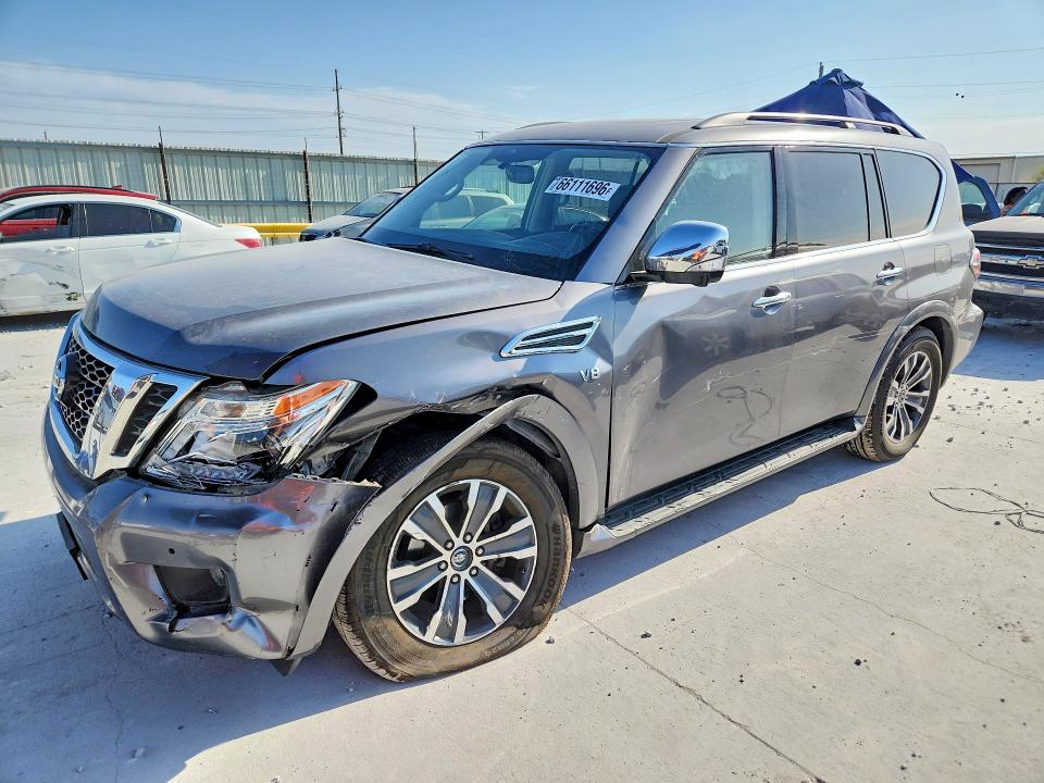 2019 Nissan Armada VIN JN8AY2NC0KX512545 — COPART salvage auction photo