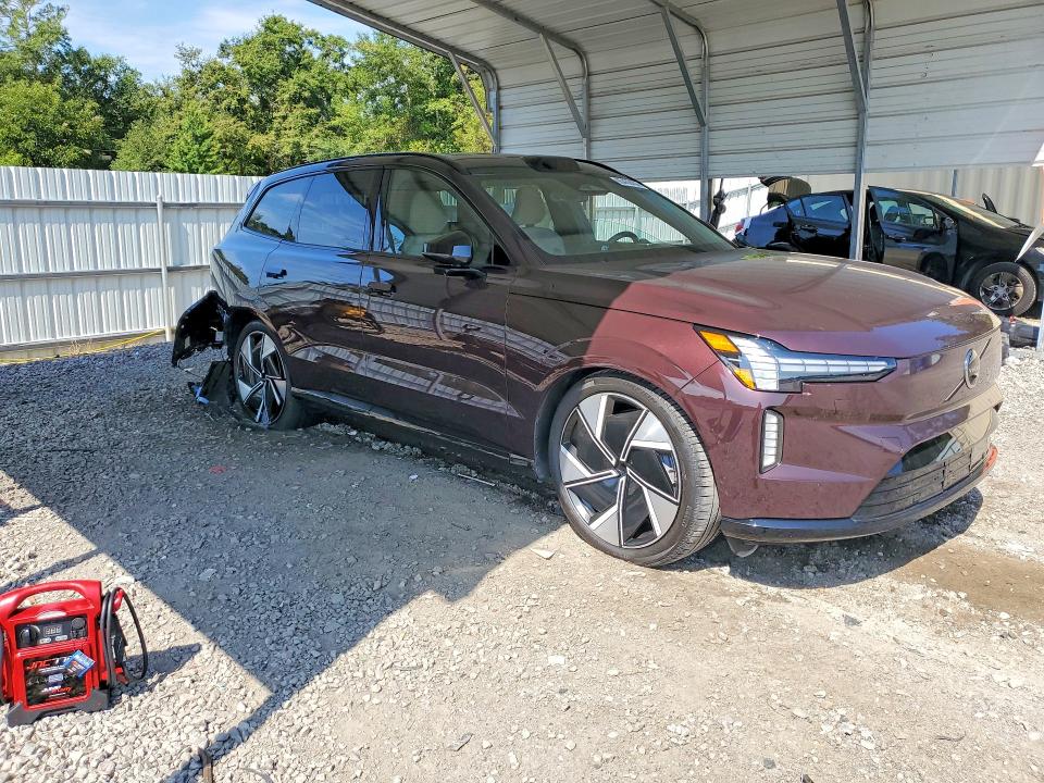 2025 Volvo Ex90 VIN 7JDE23KL5SG001848 COPART salvage auction — REAR END, Ga - Cert Of Title-Salvage, sold $29,250 on 2026-09-22 (photo 4)