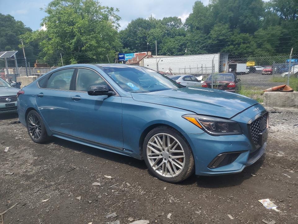 2018 Genesis G80 VIN KMHGN4JB4JU229410 COPART salvage auction — MECHANICAL, Mi - Certificate Of Title, sold $4,200 on 2026-09-03 (photo 4)