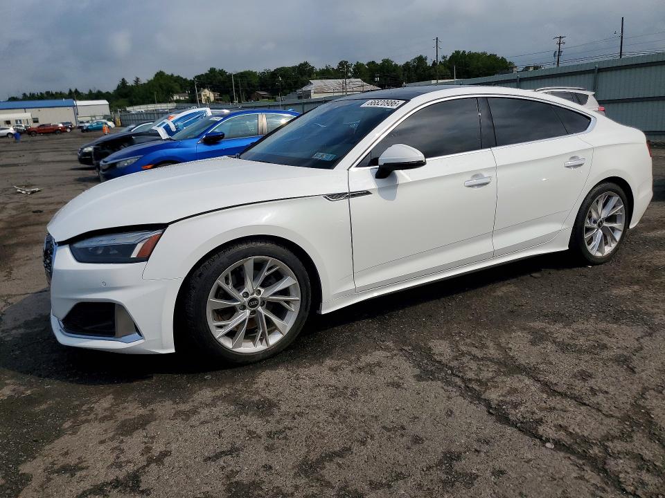 2023 Audi A5 VIN WAUCBCF56PA013283 — COPART salvage auction photo