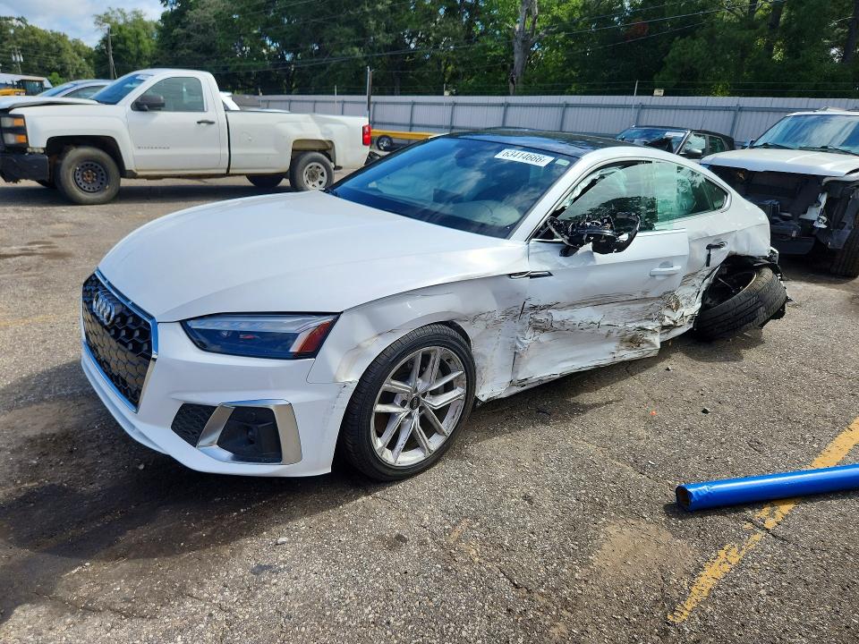 2024 Audi A5 VIN WAUFACF52RA052889 — COPART salvage auction photo