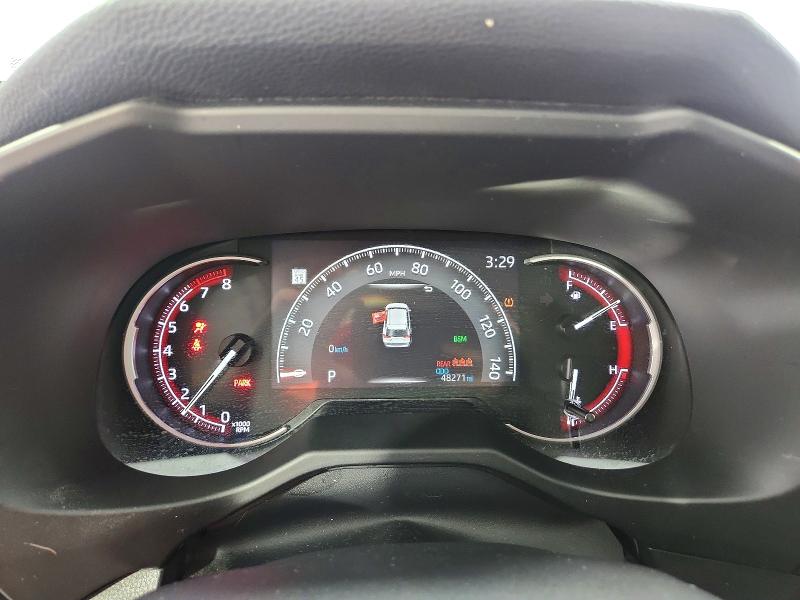 2025 Toyota Rav4 VIN 2T3K1RFV1SC341856 COPART salvage auction — FRONT END, NC - DLR ONLY-CLEAN/OVER 25% DAMAGE, sold $9,500 on 2026-08-27 (photo 9)
