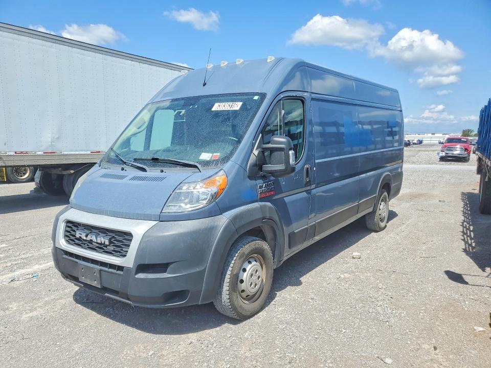 2020 Ram Promaster 3500 VIN 3C6URVJG3LE129417 — COPART salvage auction photo