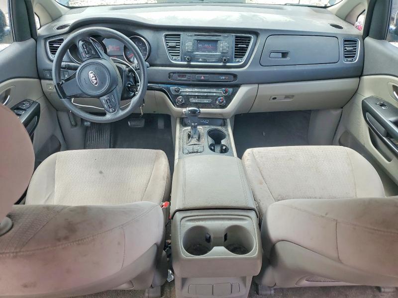 2016 Kia SEDONA VIN KNDMB5C15G6119506 COPART salvage auction — FRONT END, MA - CERTIFICATE OF TITLE, sold $200 on 2026-08-31 (photo 8)