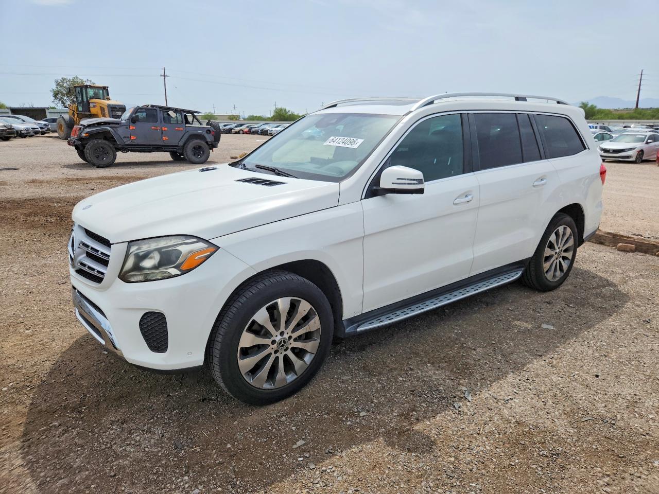 2017 Mercedes-Benz GLS-klasse VIN 4JGDF6EE4HA942951 — COPART salvage auction photo