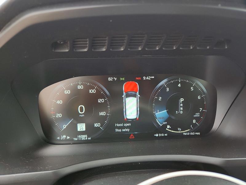 2018 Volvo Xc90 VIN YV4A22PK5J1216131 COPART salvage auction — HAIL, Salvage Title, sold $3,700 on 2026-08-17 (photo 9)