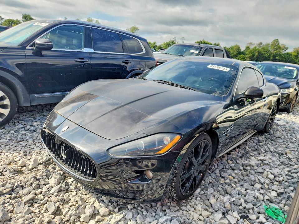 2009 Maserati Granturismo VIN ZAMHJ45A390045368 COPART salvage auction — FRONT END, GA - CERTIFICATE OF TITLE, sold $8,800 on 2026-08-11 (photo 1)