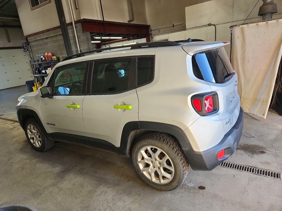 2015 Jeep Renegade VIN ZACCJBBT5FPB22255 COPART salvage auction — MINOR DENT/SCRATCHES, Ak - Certificate Of Vehicle Title (P), sold $2,650 on 2026-08-18 (photo 2)