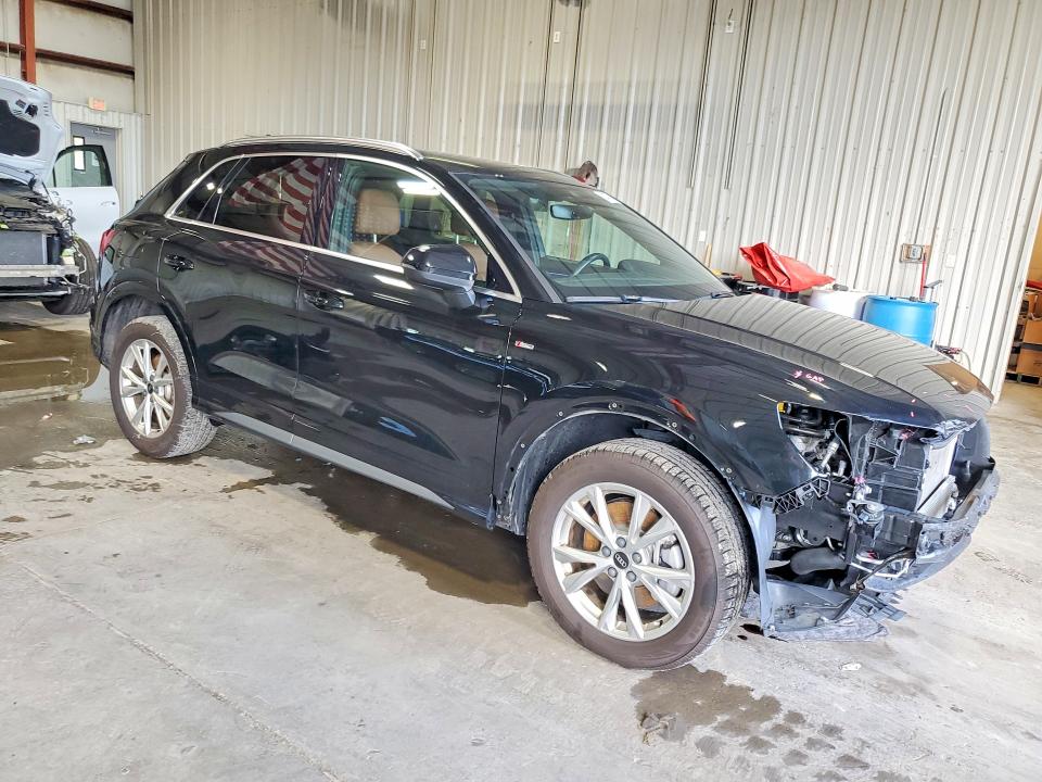 2022 Audi Q3 VIN WA1EECF35N1113061 COPART salvage auction — FRONT END, Ny - Mv-907A Salvage Certificate, sold $7,600 on 2026-08-17 (photo 4)