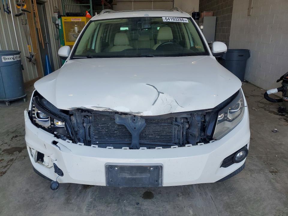 2013 Volkswagen Tiguan VIN WVGBV7AX2DW501582 COPART salvage auction — FRONT END, Mo - Certificate Of Title, sold $500 on 2026-08-18 (photo 5)