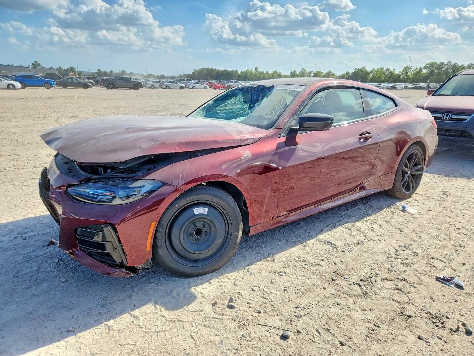 2022 BMW M4 VIN WBA83AP02NCH72317 — COPART salvage auction photo