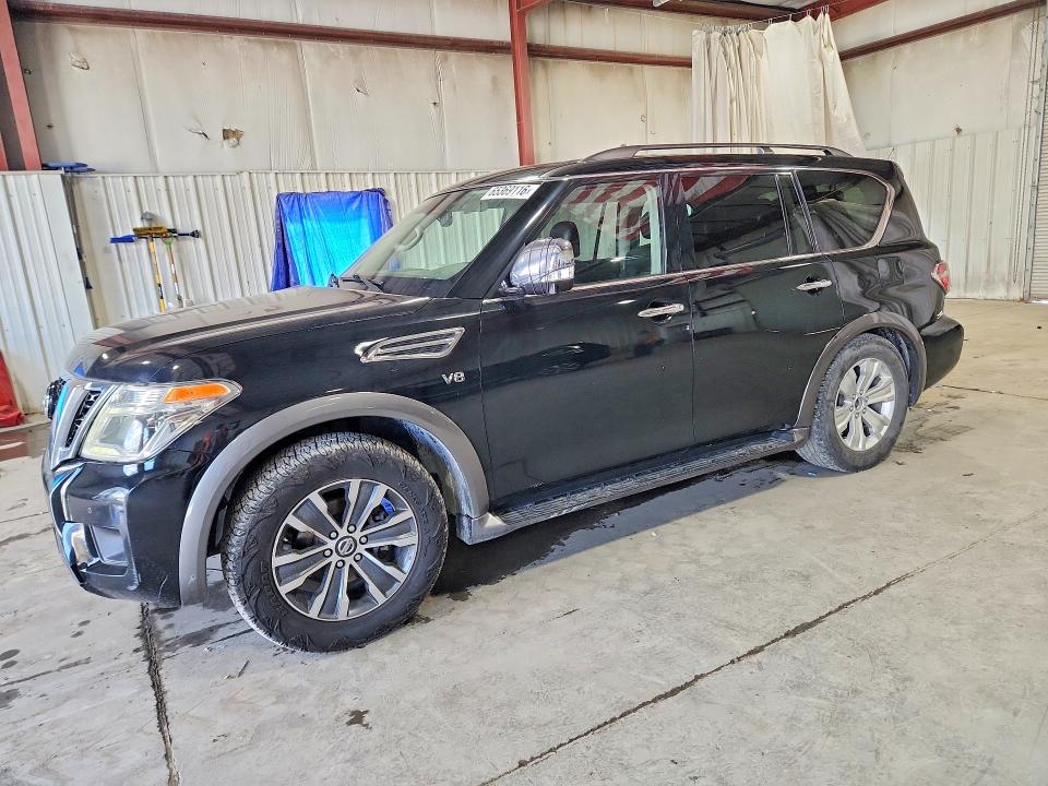 2019 Nissan Armada VIN JN8AY2NC3K9588670 — COPART salvage auction photo