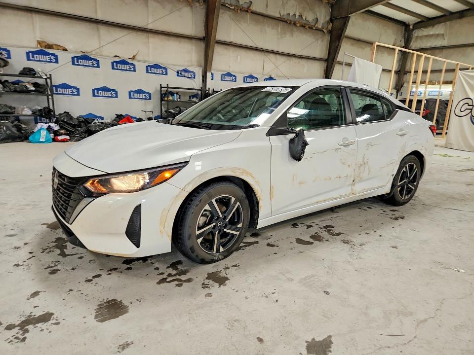 2025 Nissan Sentra VIN 3N1AB8CV4SY227434 COPART salvage auction — SIDE, MI - CERTIFICATE OF TITLE (P), sold $9,000 on 2026-08-19 (photo 1)