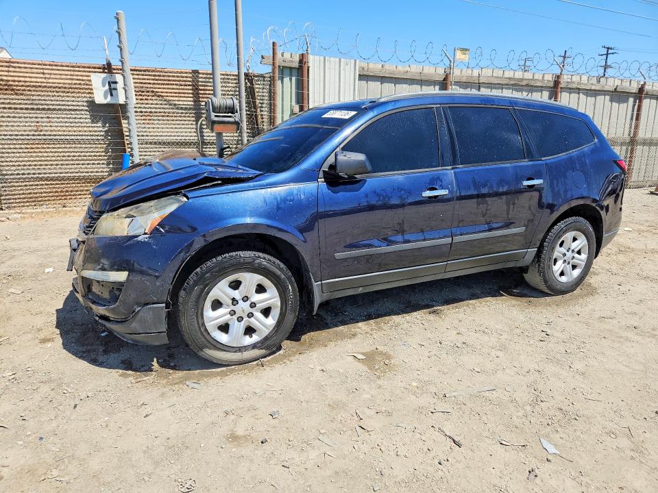 2017 Chevrolet Traverse VIN 1GNKRFKD4HJ105204 COPART salvage auction — FRONT END, Ca - Salvage Certificate, sold $200 on 2026-09-28 (photo 1)