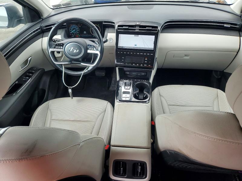 2022 Hyundai Tucson VIN KM8JECA10NU029847 COPART salvage auction — FRONT END, Salvage Title, sold $11,000 on 2026-08-25 (photo 8)