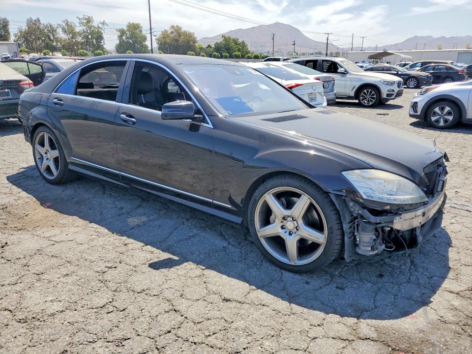 2011 Mercedes-benz S class VIN WDDNG7BB4BA373909 COPART salvage auction — FRONT END, CA - SALVAGE CERTIFICATE, sold $875 on 2026-08-20 (photo 4)