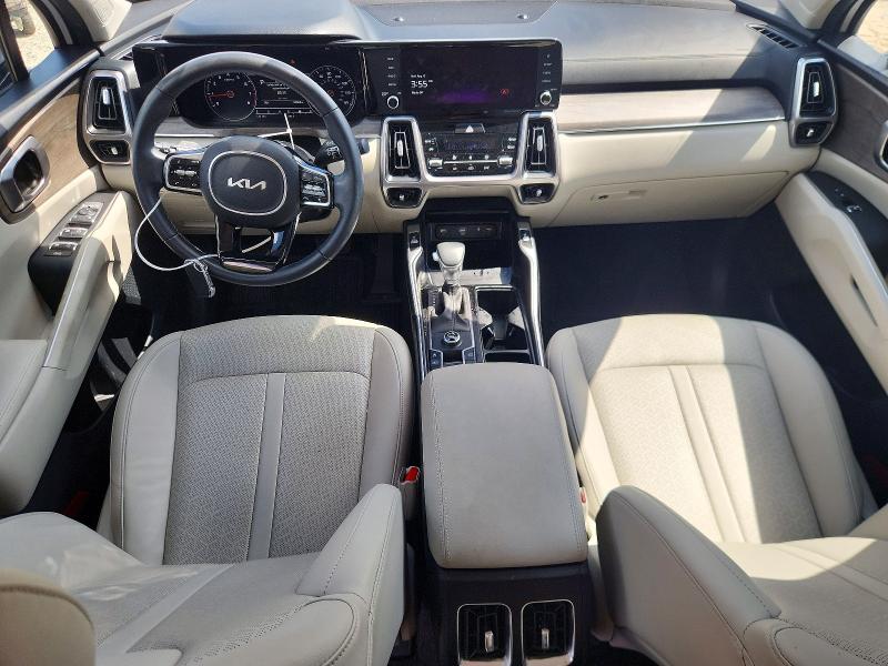 2023 Kia Sorento VIN 5XYRH4LF7PG185210 COPART salvage auction — REAR END, GA - CERT OF TITLE-SALVAGE, sold $11,200 on 2026-08-28 (photo 8)