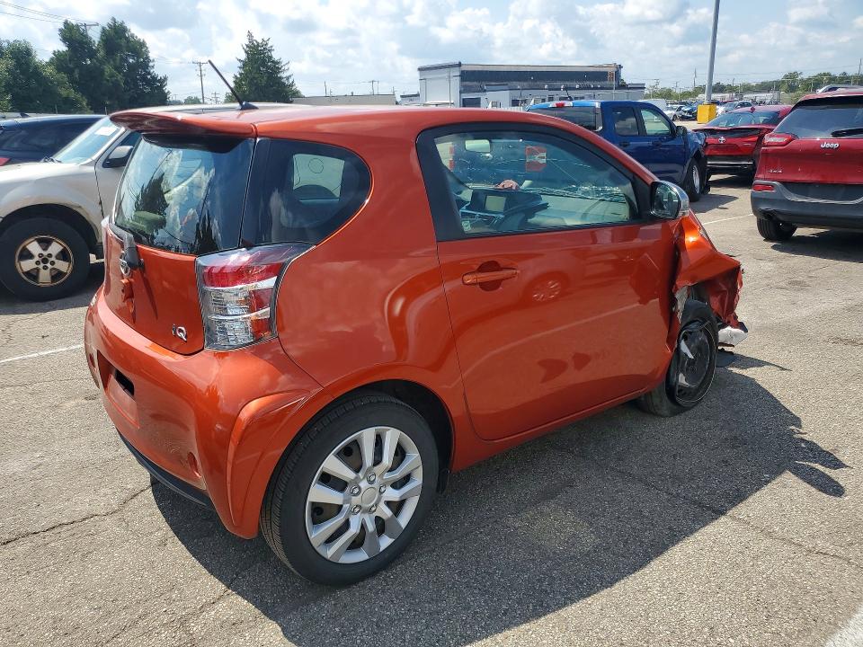 2012 Scion Iq VIN JTNJJXB06CJ012803 COPART salvage auction — FRONT END, Oh - Cert Of Title-Salvage, sold $525 on 2026-09-16 (photo 3)