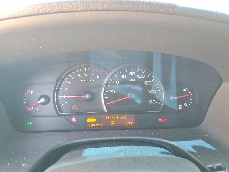 2005 Cadillac Sts VIN 1G6DC67A550208489 COPART salvage auction — UNDERCARRIAGE, WA - DIS/DLR/EXP ONLY CLEAN TITLE, sold $175 on 2026-09-02 (photo 9)