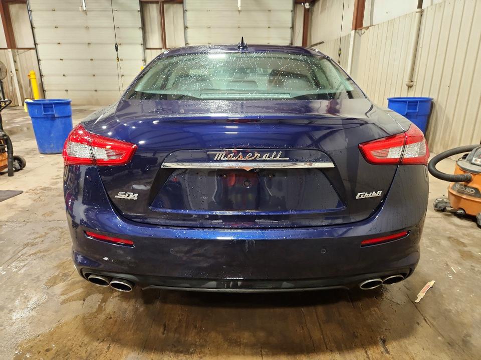 2019 Maserati Ghibli VIN ZAM57YTAXK1313232 COPART salvage auction — FRONT END, Pa - Certificate Of Salvage, sold $7,600 on 2026-08-18 (photo 6)