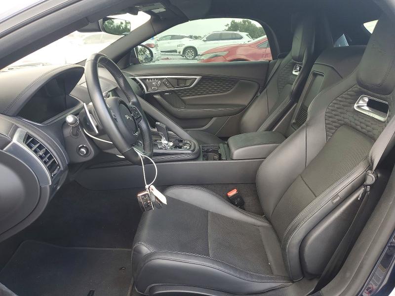 2021 Jaguar F-type VIN SAJDD5GX9MCK70386 COPART salvage auction — FRONT END, Fl - Cert Of Title Slvg Rebuildable, sold $15,100 on 2026-08-25 (photo 7)