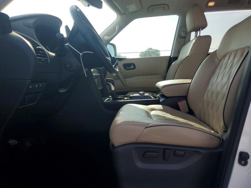 2024 Nissan Armada VIN JN8AY2DB7R9852055 COPART salvage auction — FRONT END, Salvage Title, sold $25,250 on 2026-08-31 (photo 7)
