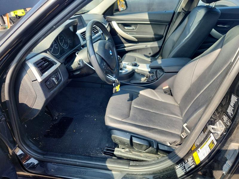 2014 BMW 3 series VIN WBA3C3C57EF985167 COPART salvage auction — WATER/FLOOD, CT - CERT OF TITLE-SALVAGE, sold $525 on 2026-08-14 (photo 7)