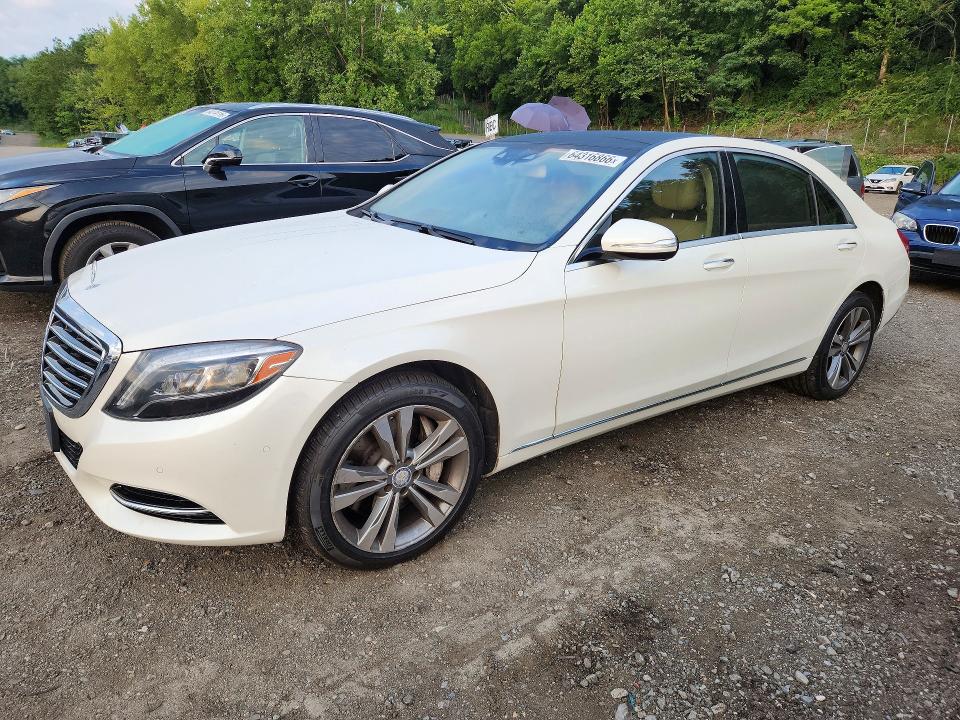2017 Mercedes-benz S-klasse VIN WDDUG8FB2HA309596 — COPART salvage auction photo