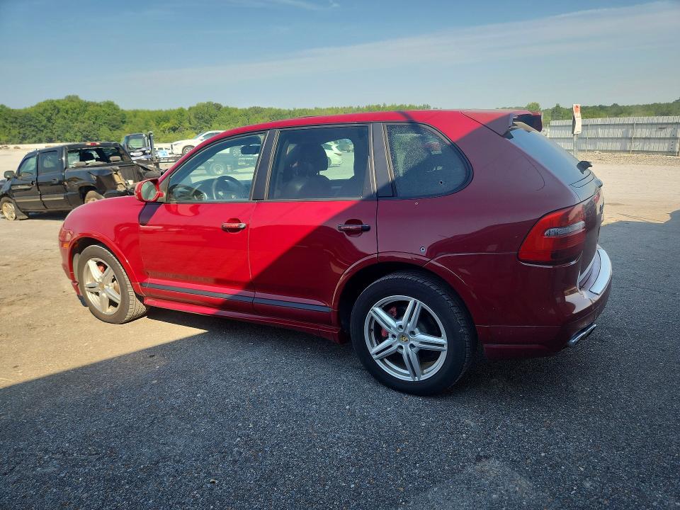 2008 Porsche Cayenne VIN WP1AD29PX8LA71199 COPART salvage auction — MINOR DENT/SCRATCHES, Tn - Certificate Of Title, sold $625 on 2026-08-11 (photo 2)