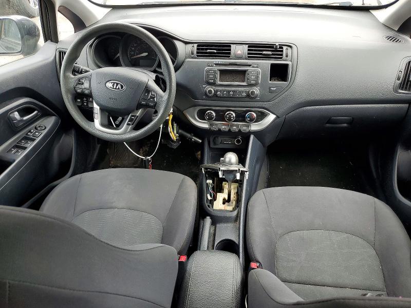 2012 Kia Rio VIN KNADM4A32C6087193 COPART salvage auction — VANDALISM, ON - PERMIT NO BRAND - UNFIT, sold $325 on 2026-09-10 (photo 8)