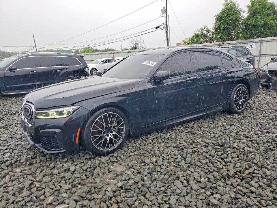 2020 BMW 7er VIN WBA7T4C01LCE00841 COPART salvage auction — REAR END, Wv - Certificate Of Title (P), sold $13,600 on 2026-08-17 (photo 1)