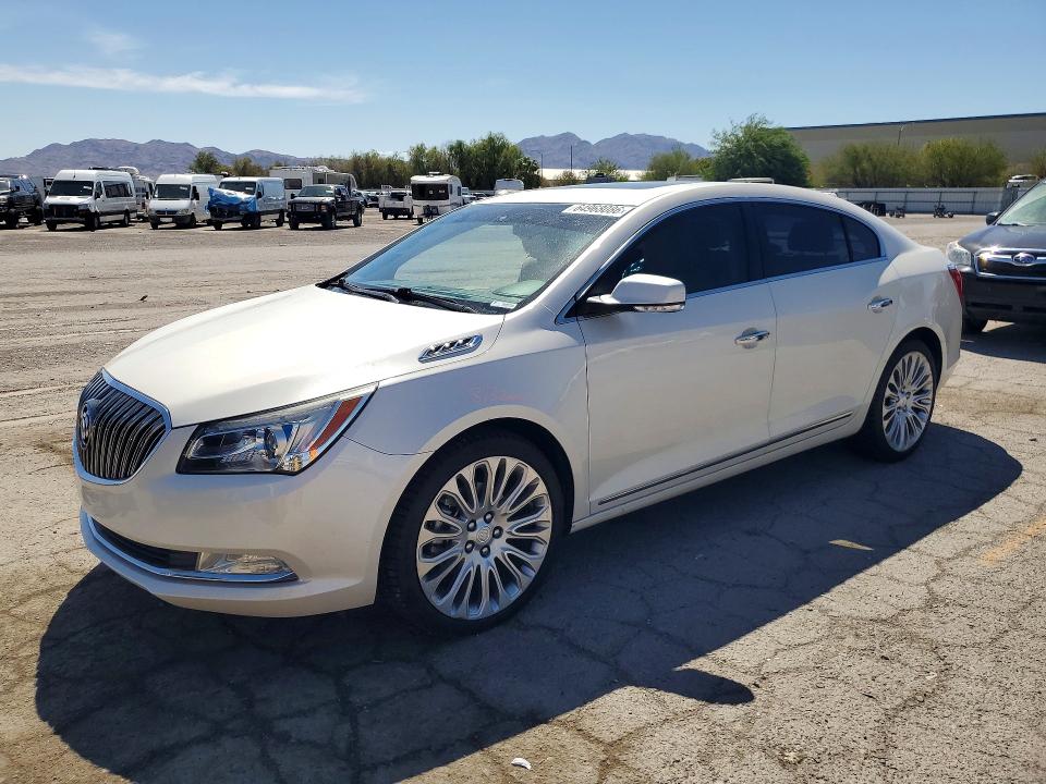 2014 Buick Lacrosse VIN 1G4GF5G35EF204349 COPART salvage auction — SIDE, Salvage Title, sold $3,943 on 2026-09-05 (photo 1)
