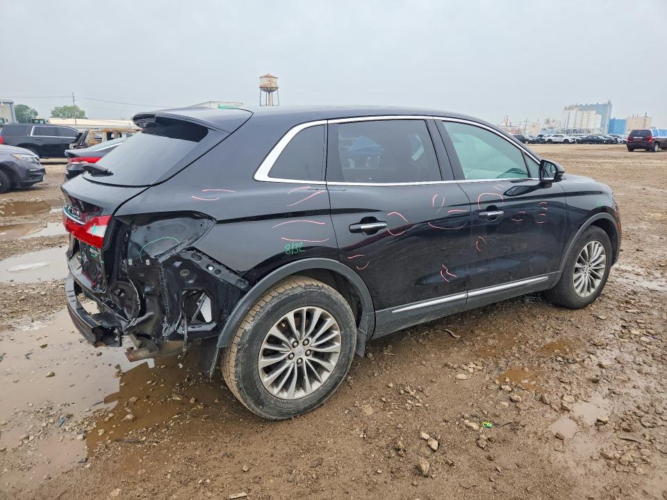2016 Lincoln MKX VIN 2LMTJ8KR0GBL77408 COPART salvage auction — REAR END, IL - SALVAGE CERTIFICATE, sold $0 on 2026-09-17 (photo 3)