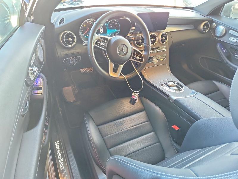 2023 Mercedes-benz C class VIN W1KWJ8DB0PG118431 COPART salvage auction — FRONT END, CA - SALVAGE CERTIFICATE, sold $15,500 on 2026-08-20 (photo 8)