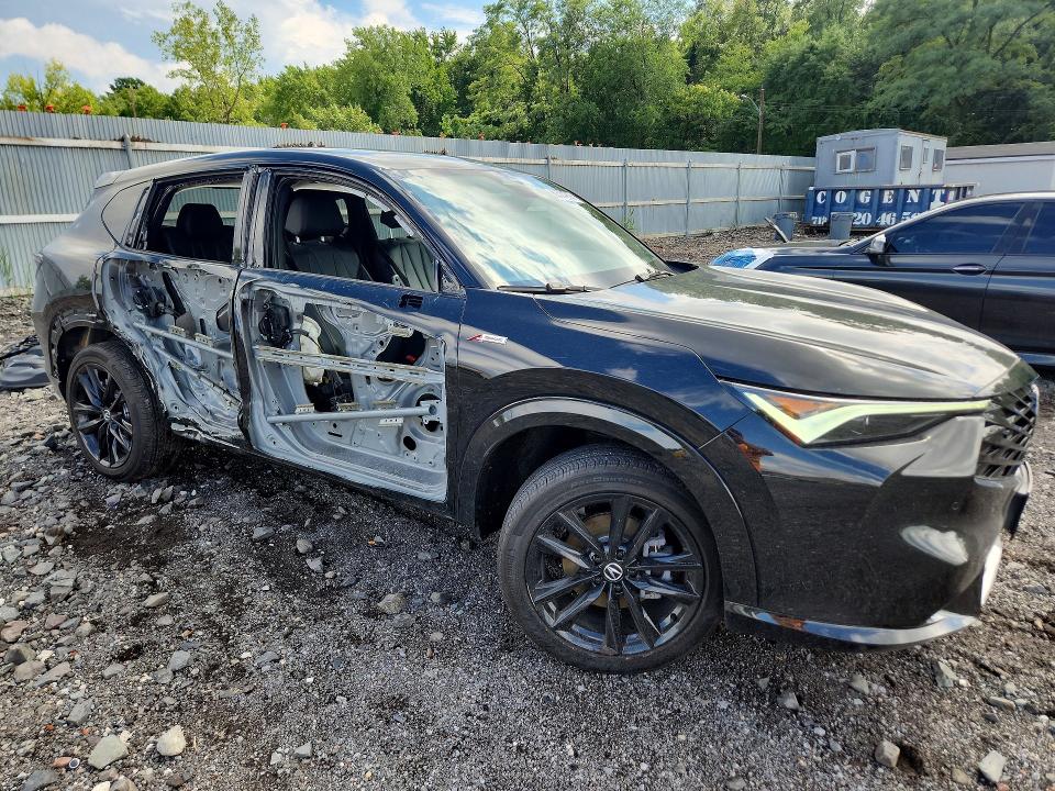 2026 Acura Adx VIN 3HDSA2H70TM700636 COPART salvage auction — SIDE, Ny - Mv-907A Salvage Certificate, sold $10,200 on 2026-08-10 (photo 4)