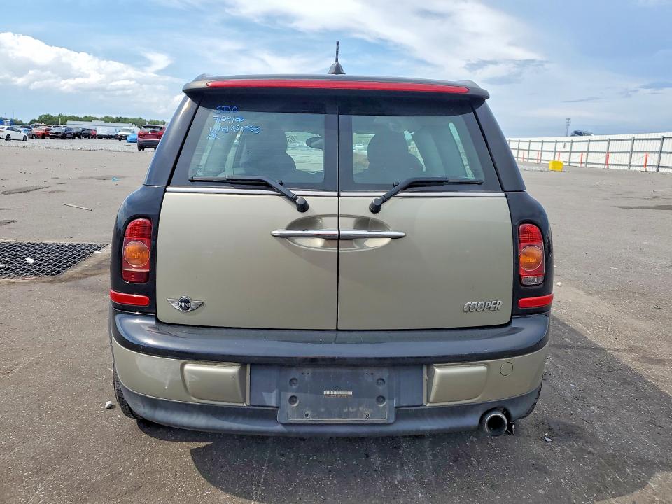 2009 Mini Cooper VIN WMWML33529TX34763 COPART salvage auction — FRONT END, Fl - Cert Of Title Slvg Rebuildable, sold $450 on 2026-08-12 (photo 6)