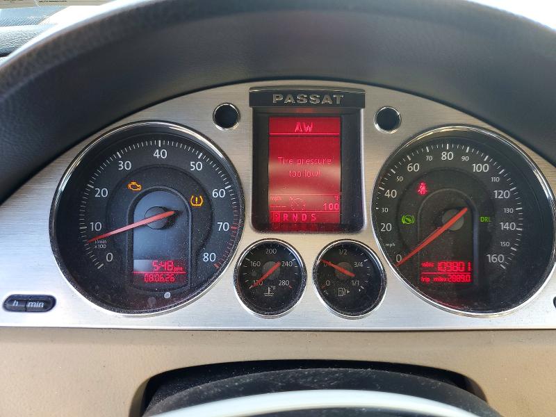 2008 Volkswagen Passat VIN WVWCU73C68P037699 COPART salvage auction — UNDERCARRIAGE, Pa - Cert Of Salv-R=Reconstructed, sold $400 on 2026-08-18 (photo 9)
