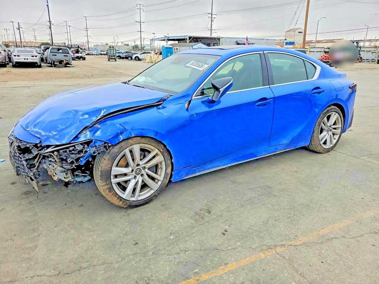 2021 Lexus IS 300 VIN JTHCA1D24M5112965 — COPART salvage auction photo