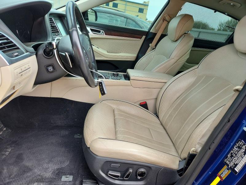 2017 Genesis G80 VIN KMHGN4JE0HU171039 COPART salvage auction — SIDE, Tx - Cert Of Title-Rebuilt Salvage, sold $4,600 on 2026-09-14 (photo 7)