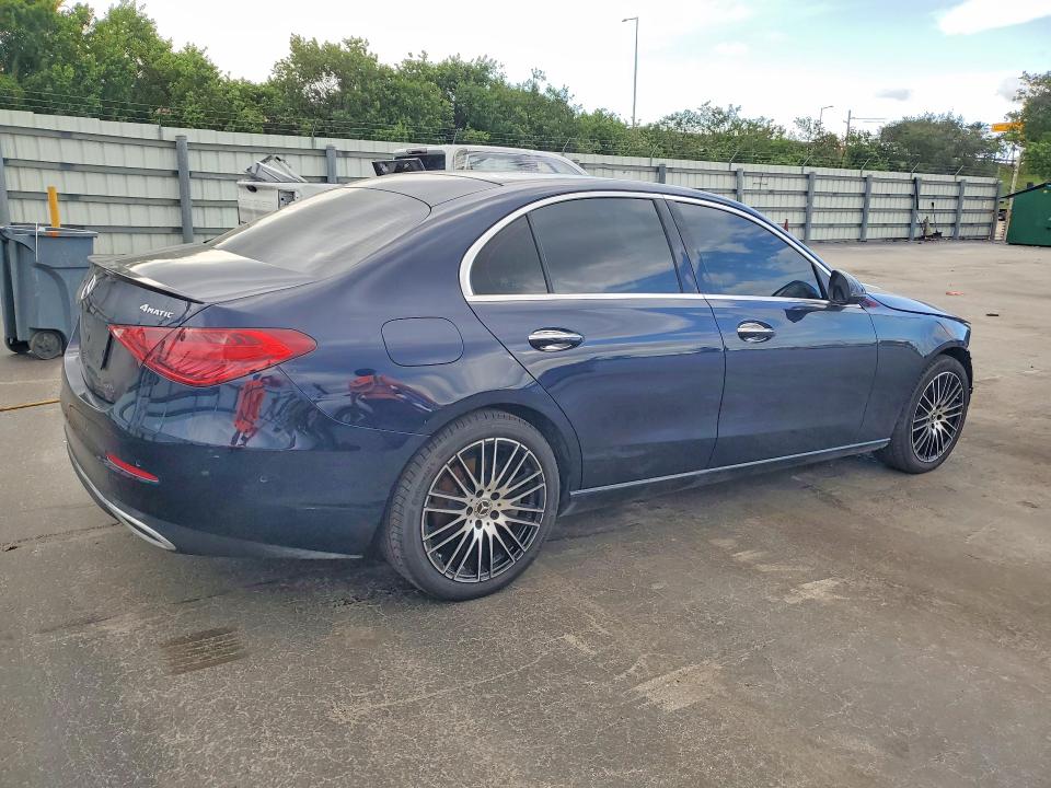 2023 Mercedes-benz C class VIN W1KAF4HBXPR097610 COPART salvage auction — MECHANICAL, Fl - Cert Of Title Slvg Rebuildable, sold $15,500 on 2026-09-02 (photo 3)
