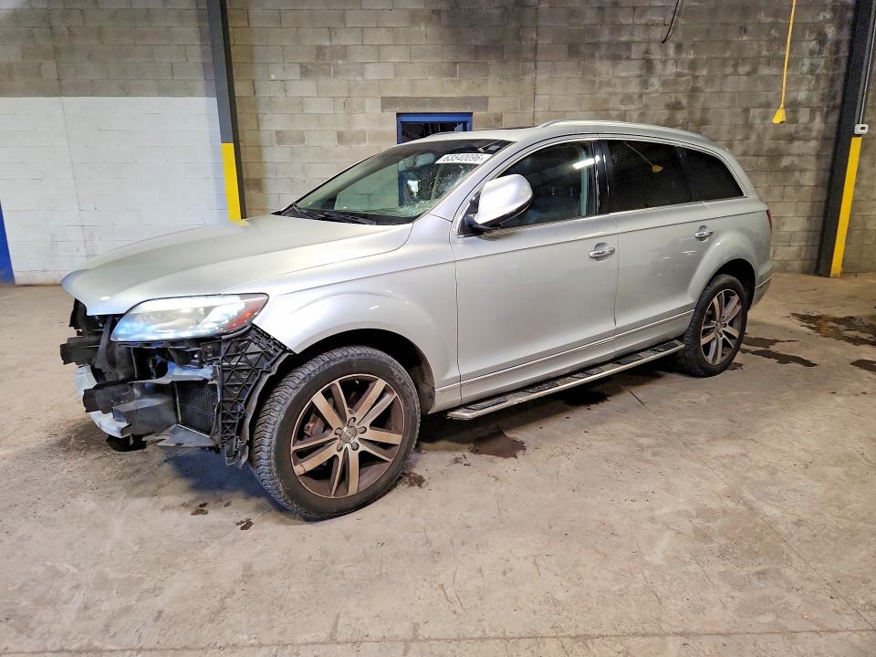 2015 Audi Q7 VIN WA1LGAFEXFD026764 COPART salvage auction — FRONT END, Pa - Certificate Of Salvage, sold $425 on 2026-08-19 (photo 1)