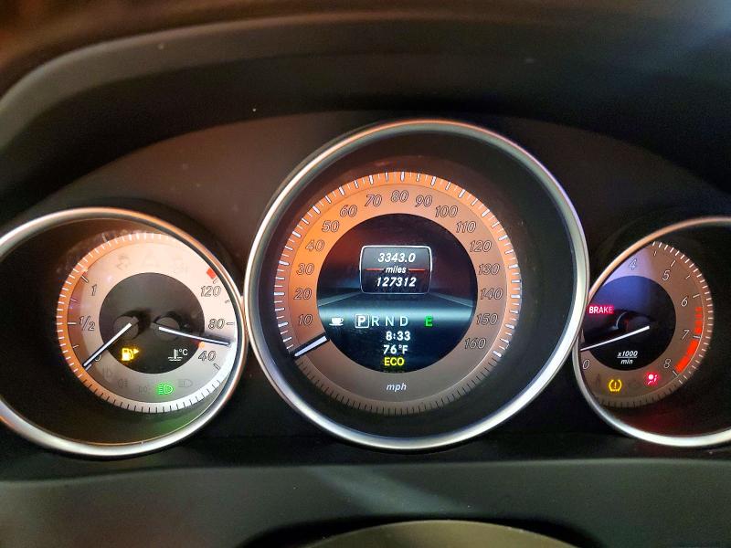 2013 Mercedes-benz C class VIN WDDGF8AB6DR265136 COPART salvage auction — FRONT END, PA - RECONSTRUCTED CLEAN, sold $400 on 2026-08-19 (photo 9)
