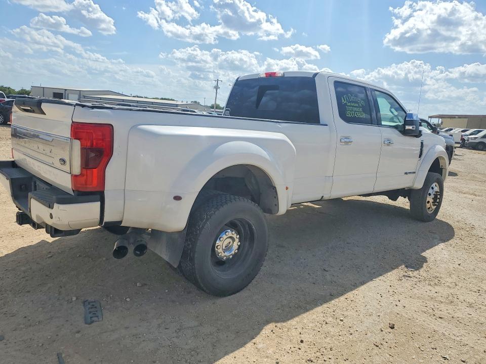 2019 Ford F450 VIN 1FT8W4DT0KED25427 COPART salvage auction — STRIPPED, Tx - Certificate Of Title (P), sold $22,300 on 2026-08-26 (photo 3)