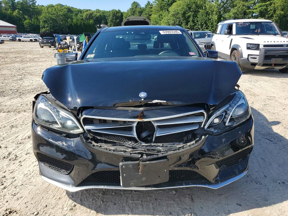2016 Mercedes-benz E-klasse VIN WDDHF6HB9GB169528 COPART salvage auction — FRONT END, MA - CERT OF TITLE-RECONSTRCTD COLL, sold $4,250 on 2026-08-10 (photo 5)