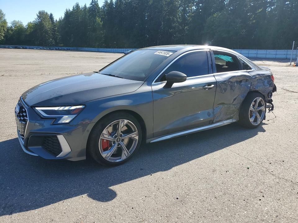 2023 Audi S3 VIN WAUJ3DGY2PA034084 — COPART salvage auction photo