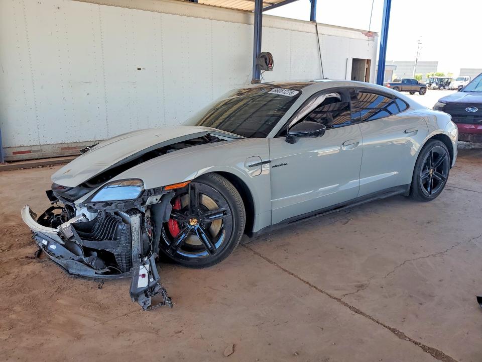 2025 Porsche Taycan VIN WP0AD2Y15SSA50310 — COPART salvage auction photo