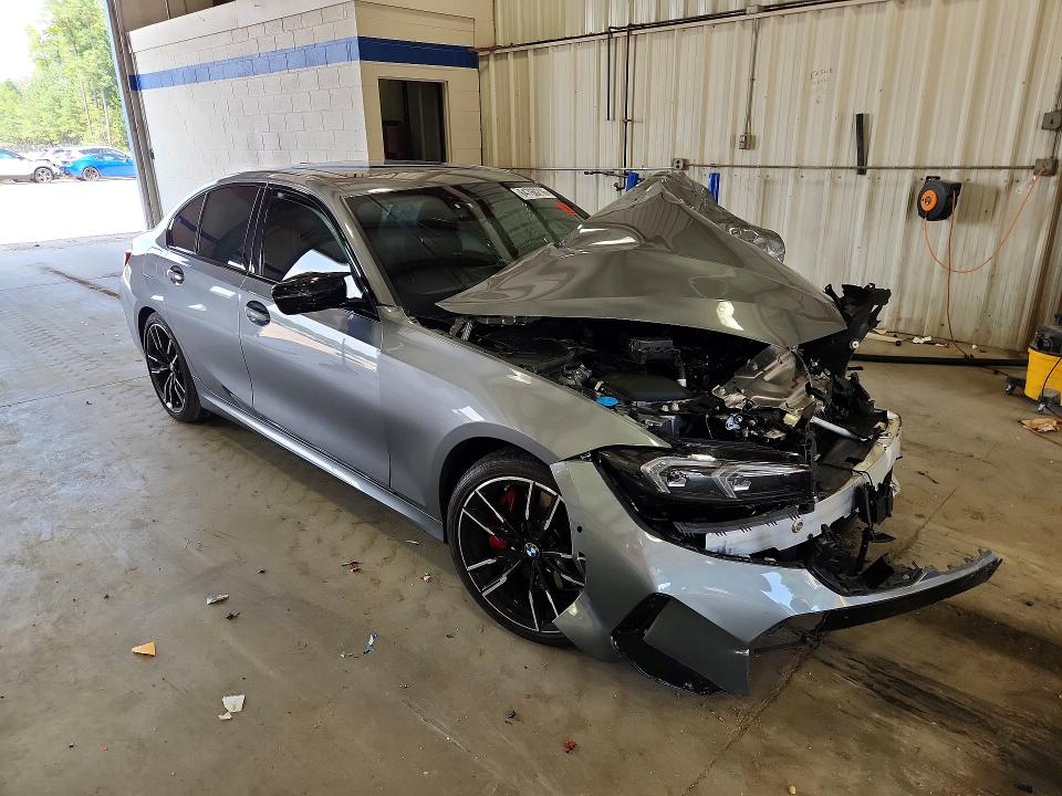 2024 BMW M3 VIN 3MW49FS07R8E80030 COPART salvage auction — FRONT END, Va - Cert Of Title - Salvage, sold $15,100 on 2026-08-28 (photo 4)