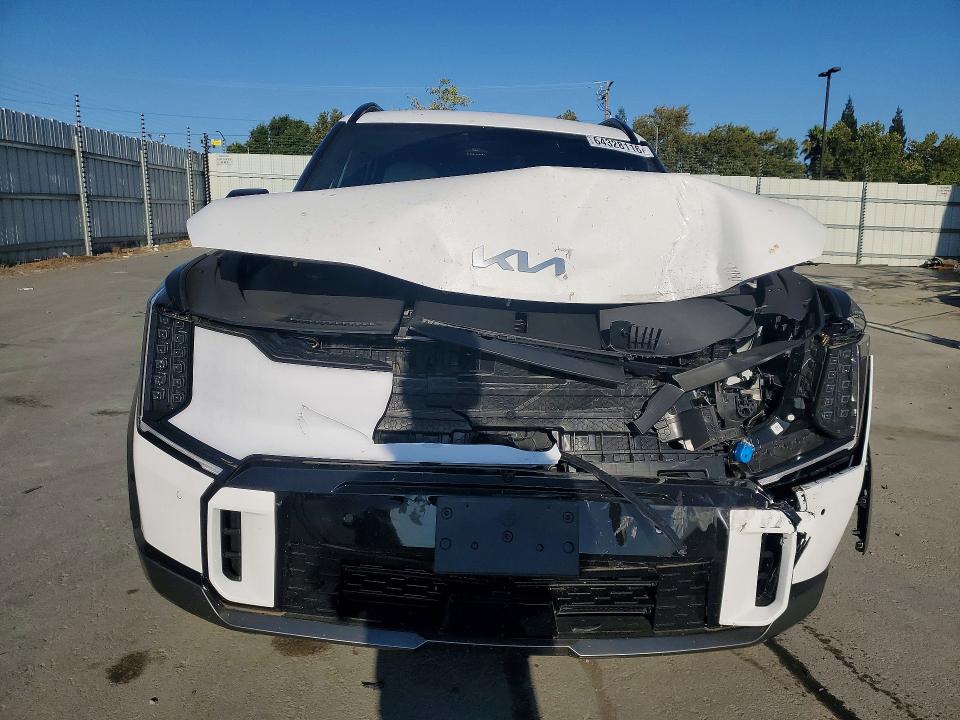 2026 Kia Ev9 VIN 5XYAEFS56TG021855 COPART salvage auction — FRONT END, Ca - Salvage Certificate, sold $23,300 on 2026-09-22 (photo 5)
