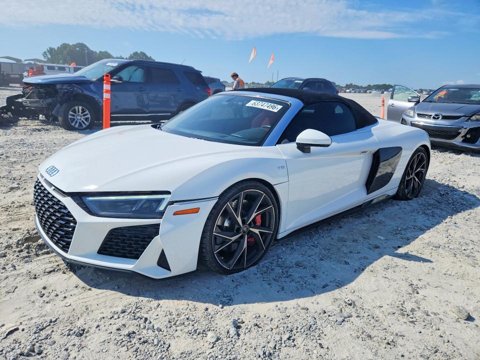 2022 Audi R8 VIN WUACECFX6N7900231 — COPART salvage auction photo