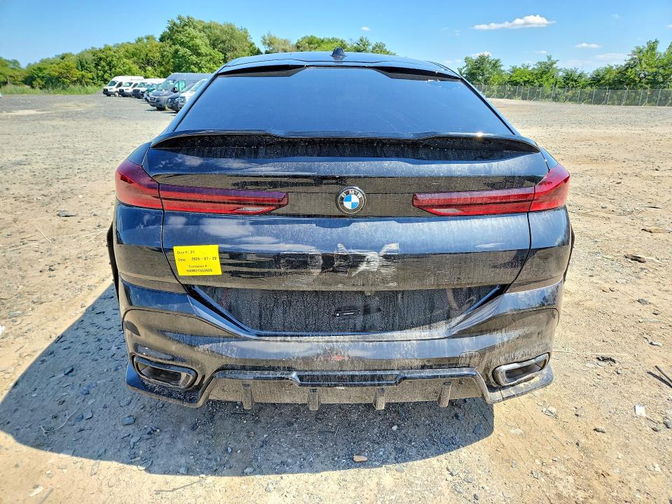 2025 BMW X6 VIN 5UX33EX00S9Y25007 COPART salvage auction — MINOR DENT/SCRATCHES, Az - Cert Of Title - Salvage, sold $38,500 on 2026-09-01 (photo 6)